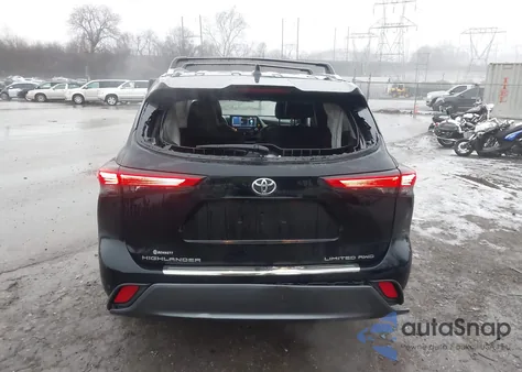 2021 Toyota Highlander Limited/Platinum z USA, uszkodzony, nr VIN 5TDDZRBH5M9544785